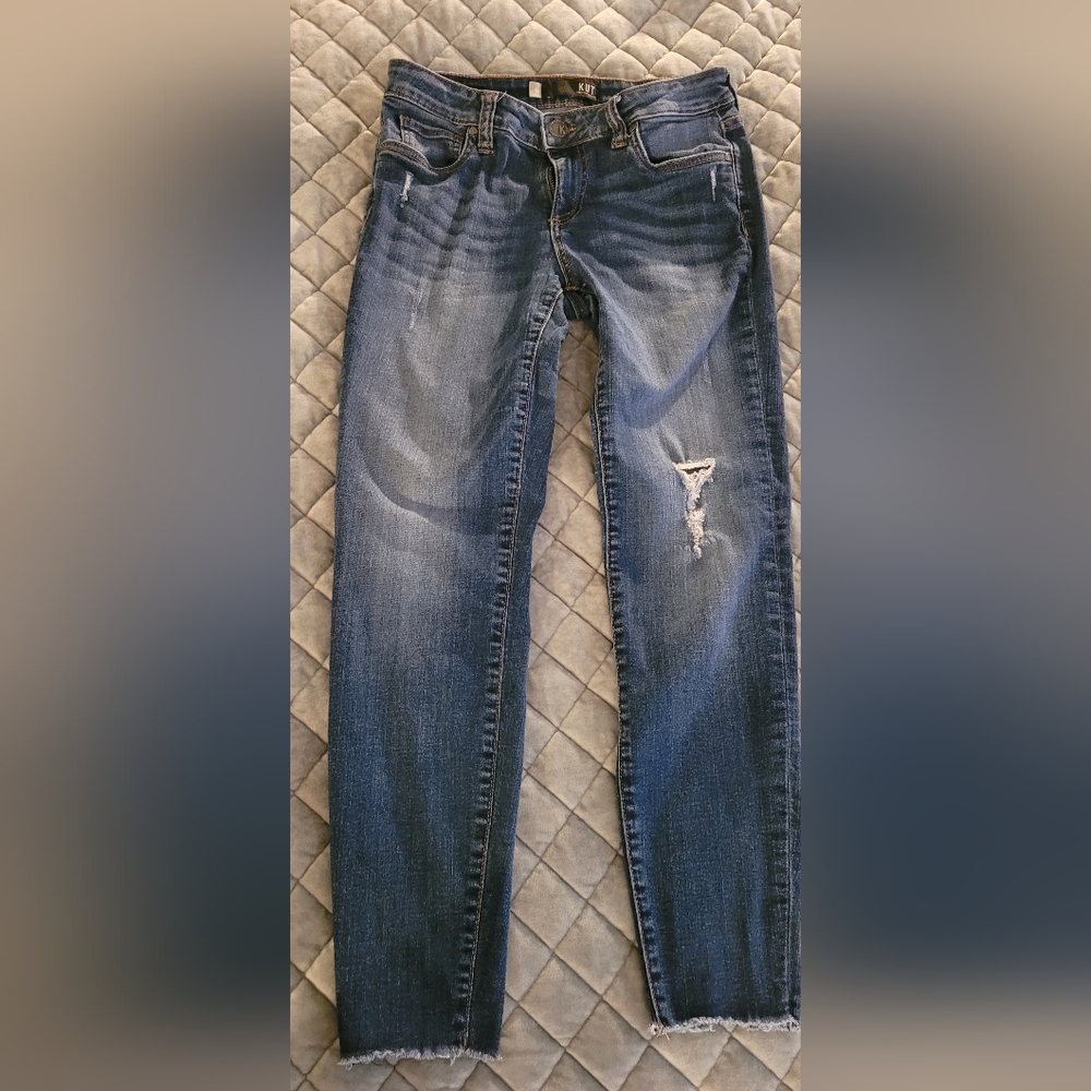 Kut From The Kloth Connie Ankle Skinny Jeans Size 4